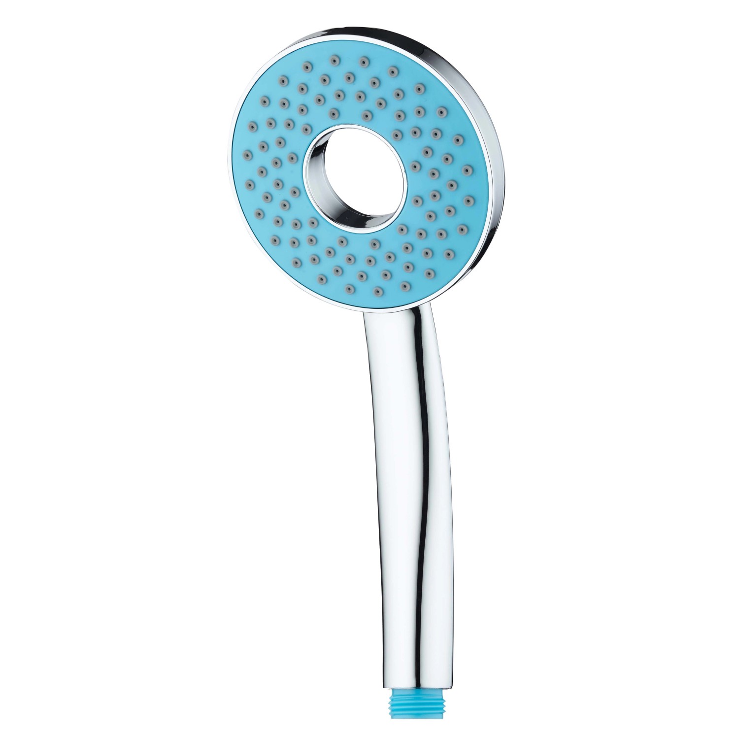 Eisl Ruční sprcha Rio s otvorem chromová/tyrkysová Eisl Ruční sprcha Rio s otvorem chromová/tyrkysová