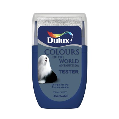 Dulux Tester, interiérová barva Colours Of The World energie oceánu 30 ml Dulux Tester, interiérová barva Colours Of The World energie oceánu 30 ml