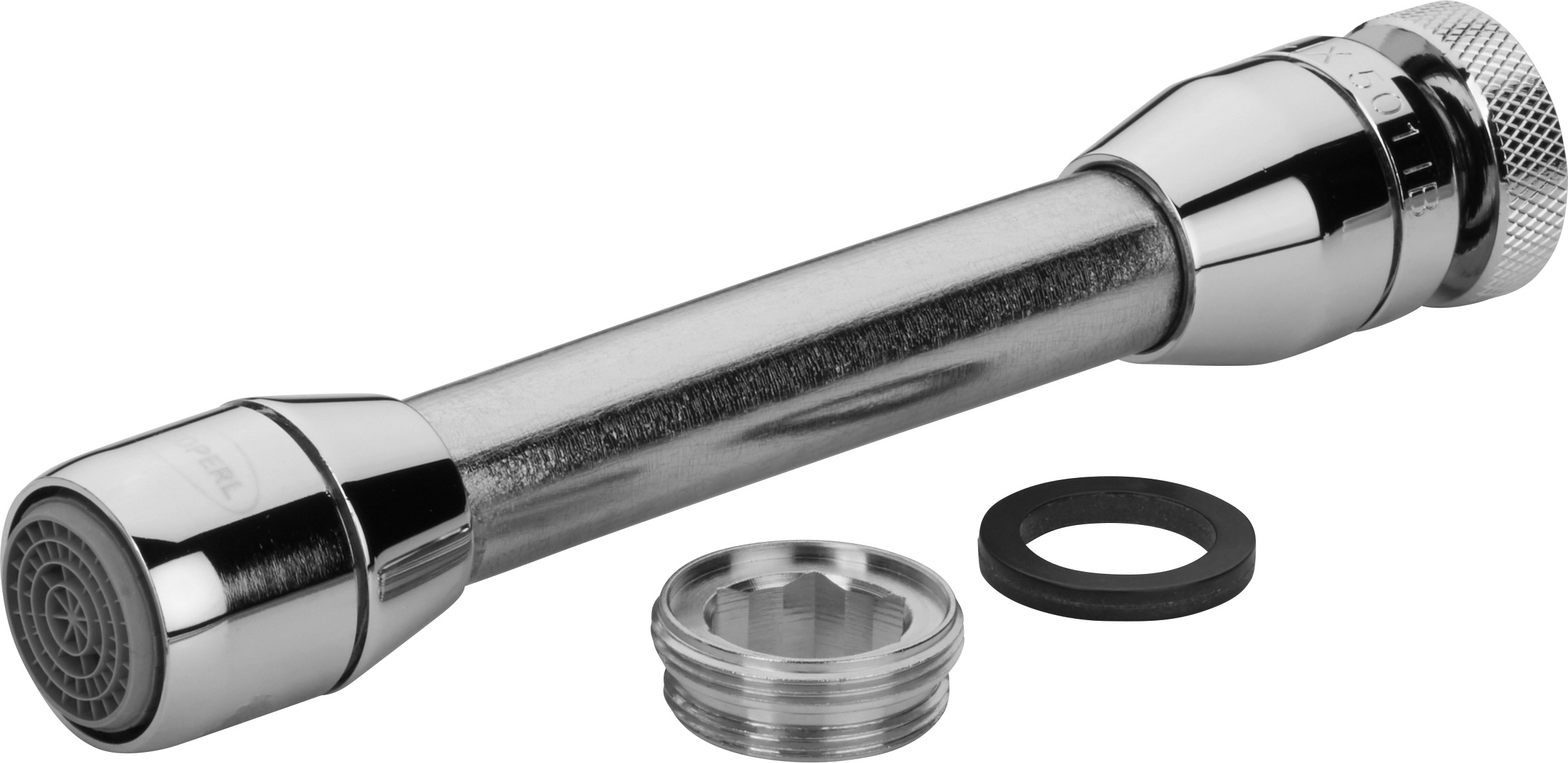 Hadice na kohoutek M22/M24 chromovaná Hadice na kohoutek M22/M24 chromovaná