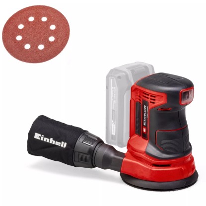 Einhell Power X-Change Aku excentrická bruska TE-RS 18 Li-Solo Einhell Power X-Change Aku excentrická bruska TE-RS 18 Li-Solo