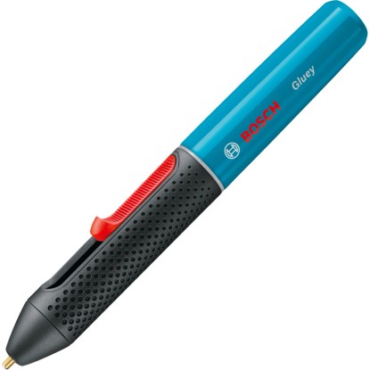 Bosch Gluey tavná lepicí pistole Lagoon Blue: Akumulátorová lepicí pistole pro řemeslné projekty. Bosch Gluey tavná lepicí pistole Lagoon Blue: Akumulátorová lepicí pistole pro řemeslné projekty.