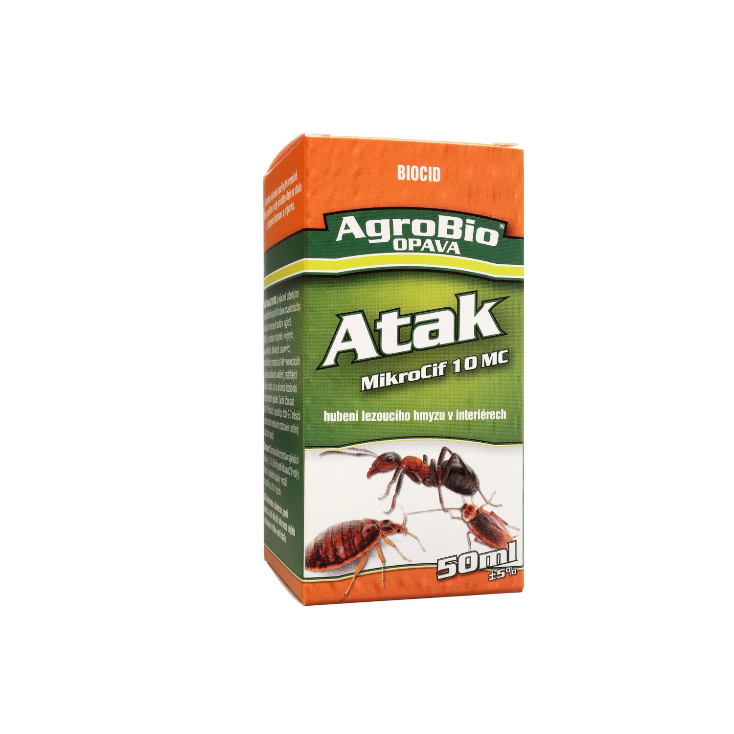 AgroBio Atak MikroCif na hubení lezoucího hmyzu 50 ml AgroBio Atak MikroCif na hubení lezoucího hmyzu 50 ml