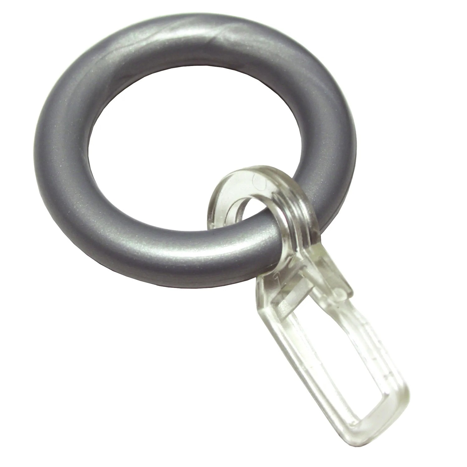 Gardinia Kroužky pro vitrážní a kavárenské tyčky, stříbrné, 10 ks Gardinia Kroužky pro vitrážní a kavárenské tyčky, stříbrné, 10 ks