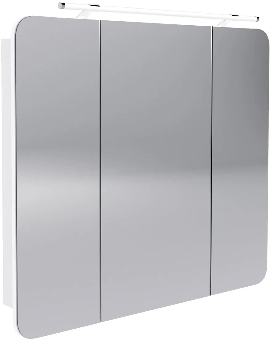Fackelmann LED zrcadlová skříňka MILANO bílá 899 x 780 x 158 mm Fackelmann LED zrcadlová skříňka MILANO bílá 899 x 780 x 158 mm