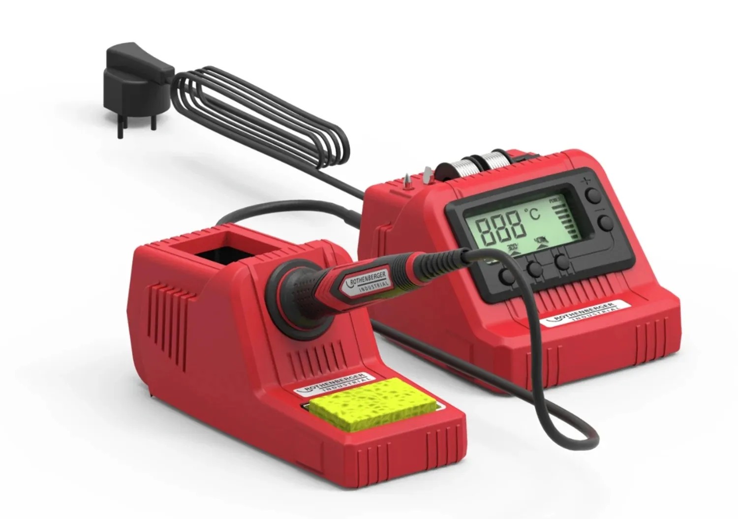 Rothenberger Digitální pájecí stanice s LED 230V/60W Rothenberger Digitální pájecí stanice s LED 230V/60W