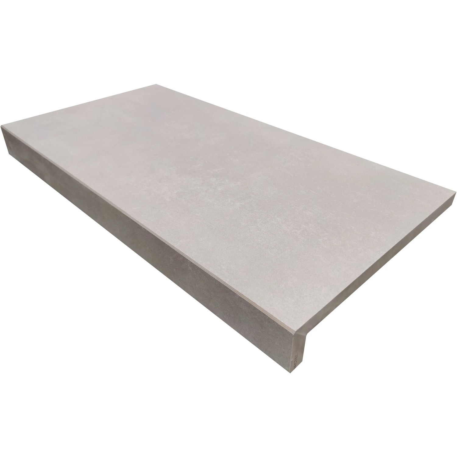 Bazénový lem z porcelánové kameniny ve tvaru L, 29,5x90x2 cm, zakázková výroba. Bazénový lem z porcelánové kameniny ve tvaru L, 29,5x90x2 cm, zakázková výroba.