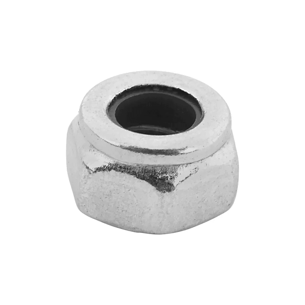 LUX-TOOLS Šestihranná pojistná matice nerezová ocel A2, M8, pr. 13 mm - na váhu LUX-TOOLS Šestihranná pojistná matice nerezová ocel A2, M8, pr. 13 mm - na váhu