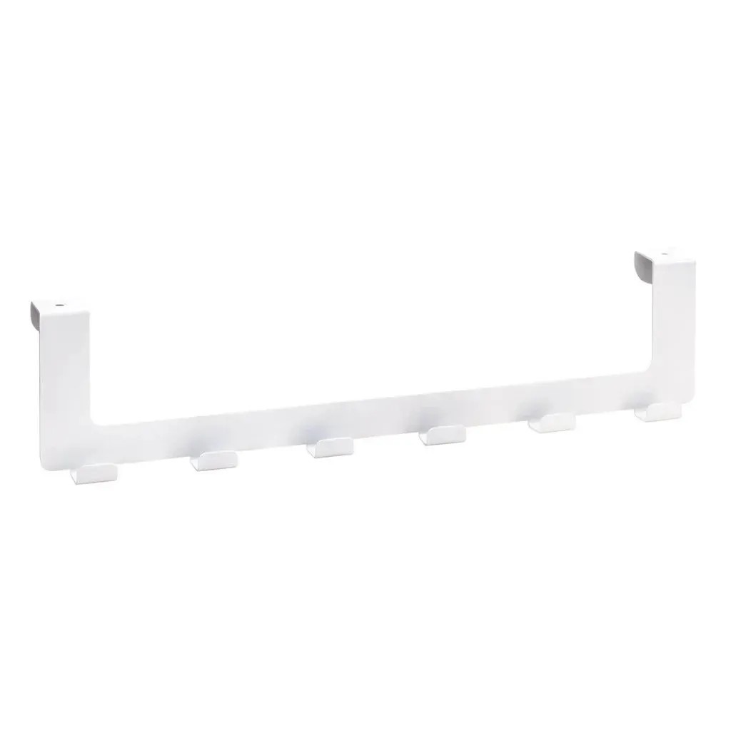 Bemeta Věšák na dveře WHITE se 6 háčky 350 x 87 x 34 mm Bemeta Věšák na dveře WHITE se 6 háčky 350 x 87 x 34 mm