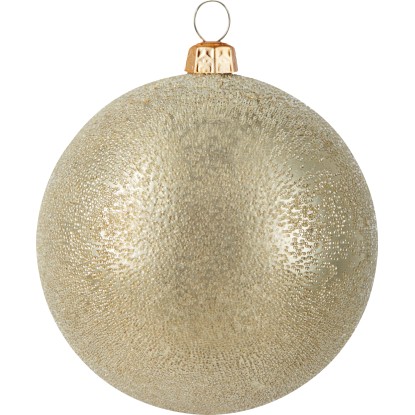 Vánoční koule šampaňská barva s perlami Vánoční koule šampaňská barva s perlami
