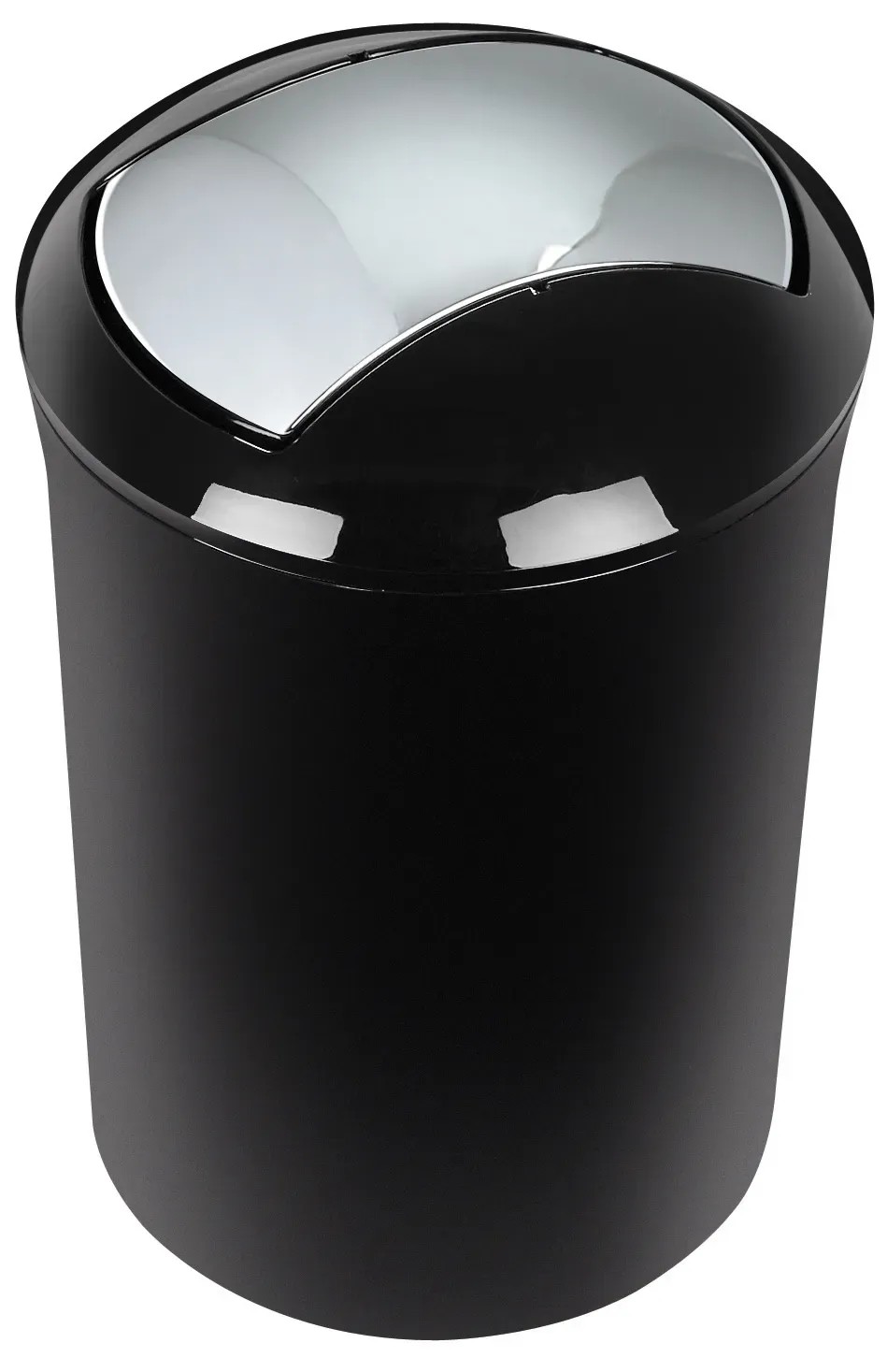 Spirella Odpadkový koš Sydney plast černý Spirella Odpadkový koš Sydney plast černý