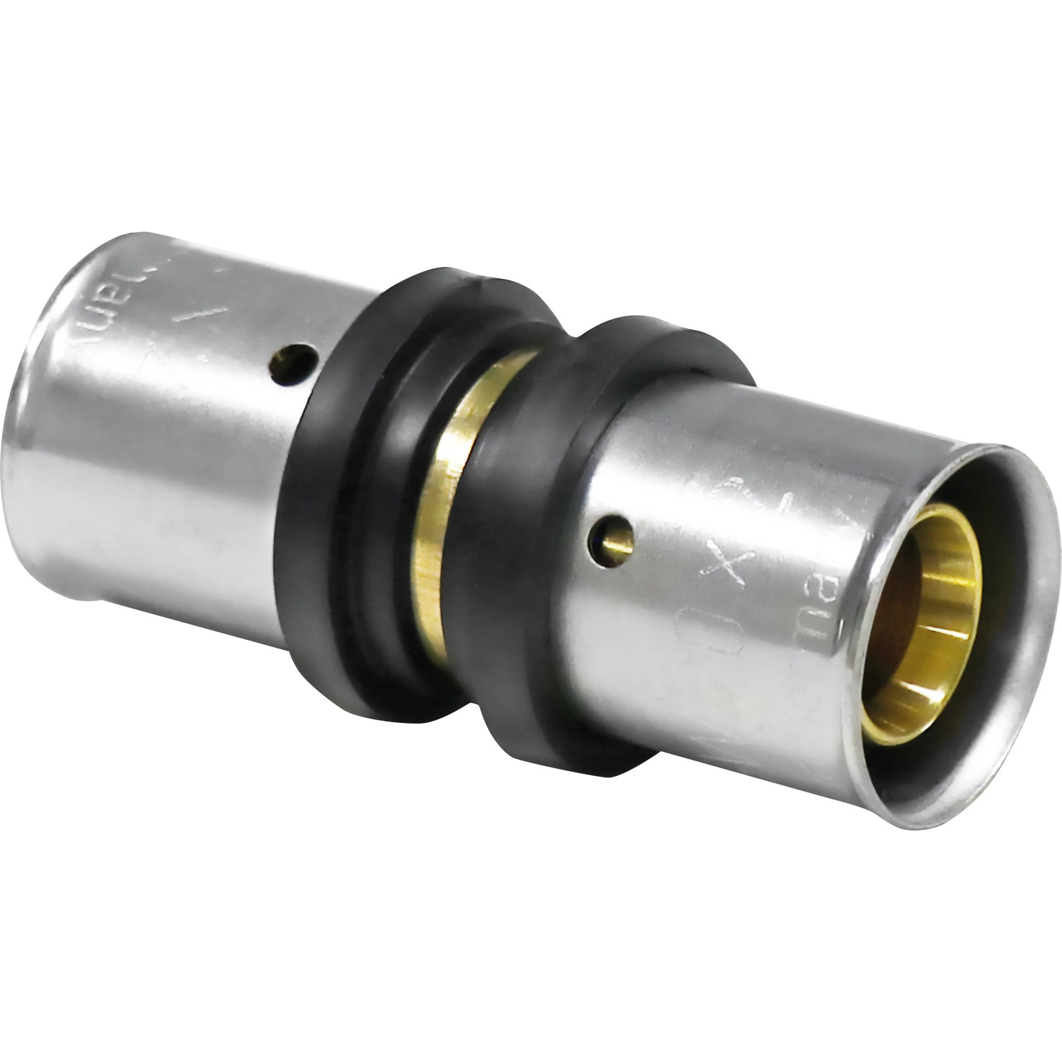 PIPETEC Lisovací spojka PFK2020 měděná, 20x2 - 20x2 PIPETEC Lisovací spojka PFK2020 měděná, 20x2 - 20x2