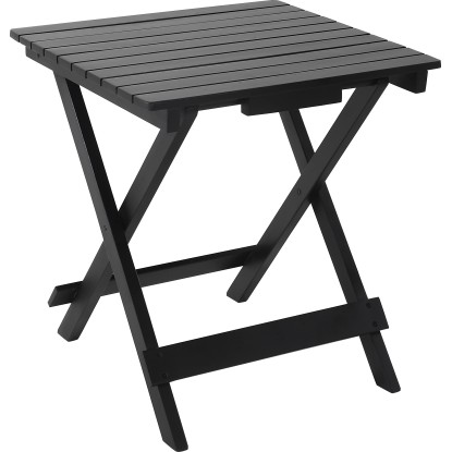 Zahradní stůl Timbore obdélníkový 46 cm x 50 cm černý Zahradní stůl Timbore obdélníkový 46 cm x 50 cm černý