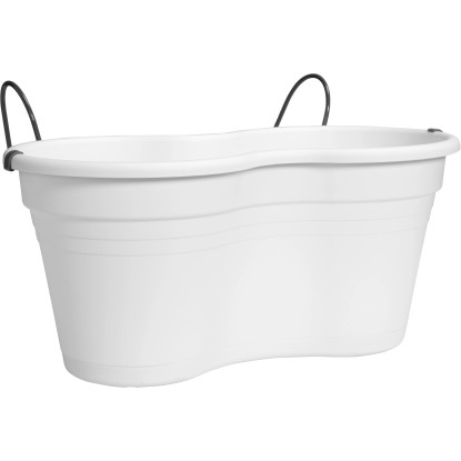 Ebertsankey Sada truhlíků na květiny Mediterran 37 x 27 cm bílá Ebertsankey Sada truhlíků na květiny Mediterran 37 x 27 cm bílá