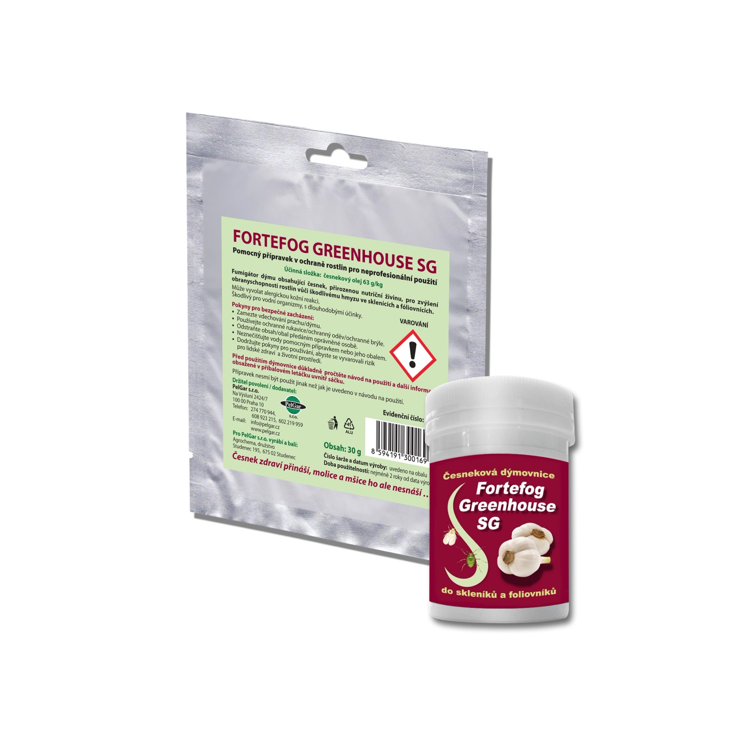 Dýmovnice proti hmyzu ve skleníku Fortefog Greenhouse SG 30 g Dýmovnice proti hmyzu ve skleníku Fortefog Greenhouse SG 30 g