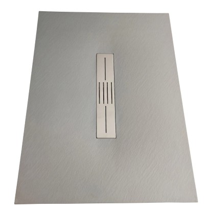 Sanotechnik Řezatelná sprchová vanička SMC šedá 170 x 80 x 2,6 cm Sanotechnik Řezatelná sprchová vanička SMC šedá 170 x 80 x 2,6 cm