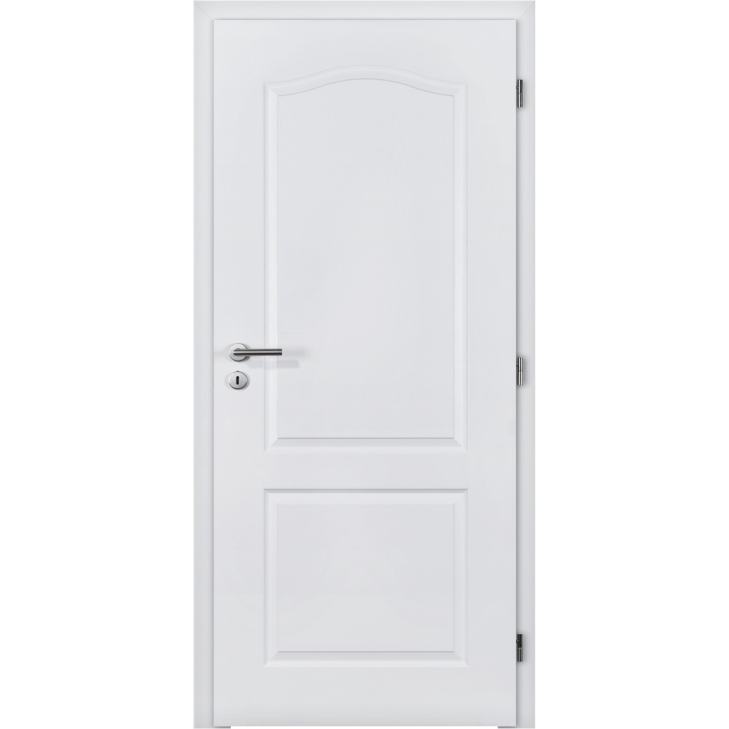 Doornite Interiérové dveře Claudius plné lakované, bílé, 90 P Doornite Interiérové dveře Claudius plné lakované, bílé, 90 P