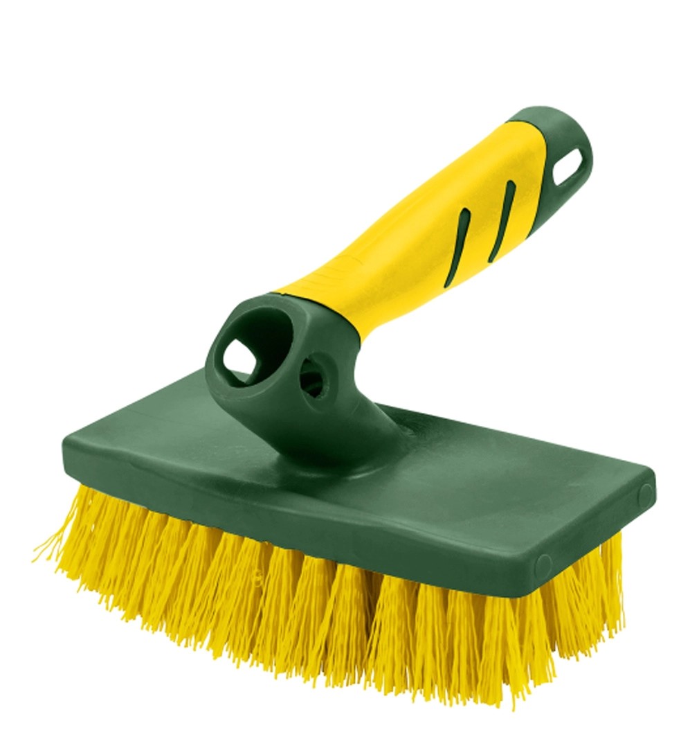 Steuber Kartáčový nástavec na mytí, zelená/žlutá, 17 x 12,5 cm Steuber Kartáčový nástavec na mytí, zelená/žlutá, 17 x 12,5 cm