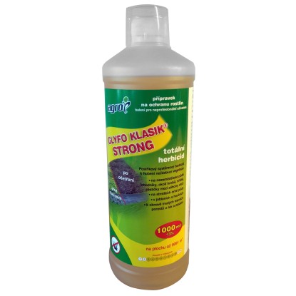 AGRO Totální herbicid GLYFO KLASIK STRONG 1 l AGRO Totální herbicid GLYFO KLASIK STRONG 1 l