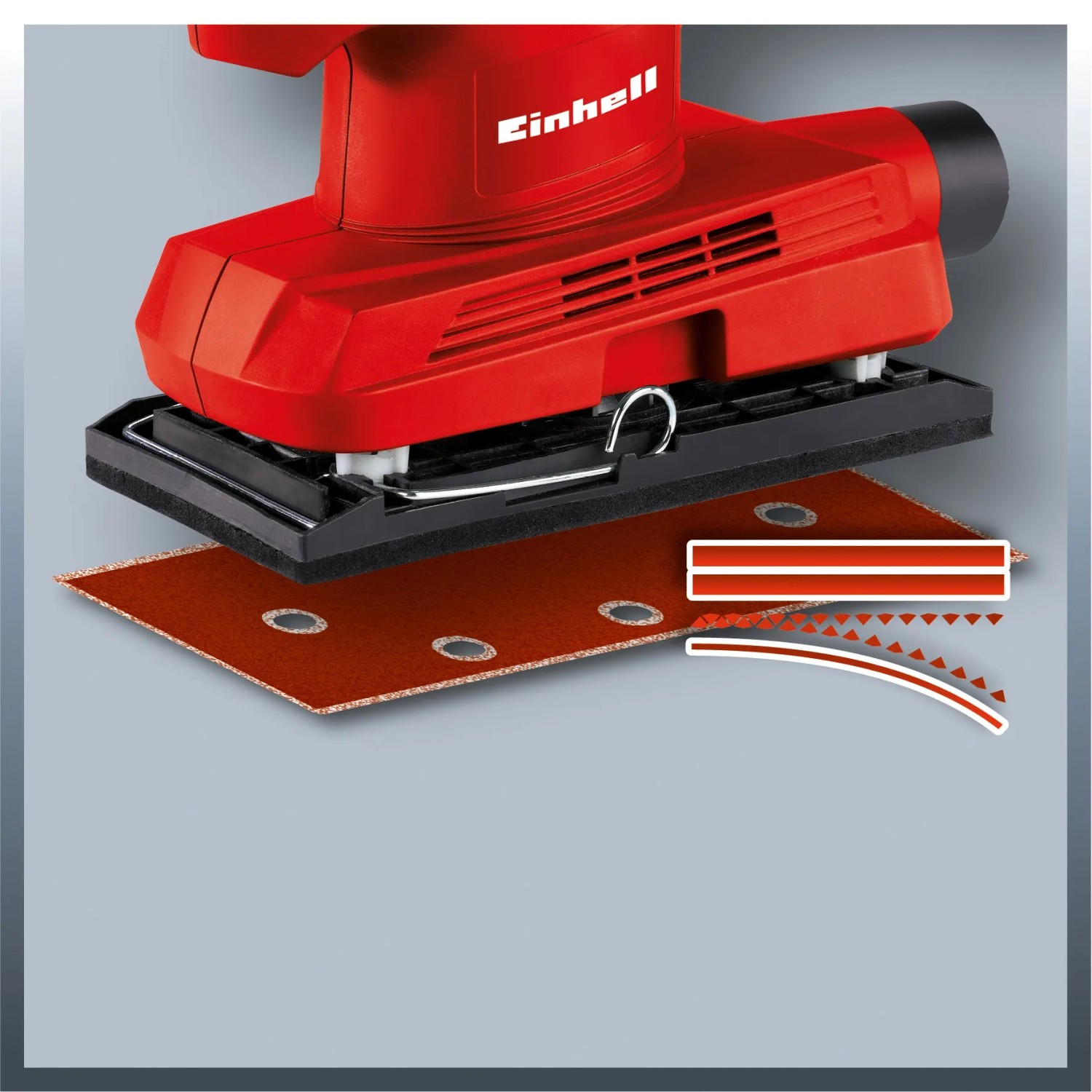 Einhell TC-OS 1520 vibrační bruska s brusným papírem a odsáváním prachu. Einhell TC-OS 1520 vibrační bruska s brusným papírem a odsáváním prachu.