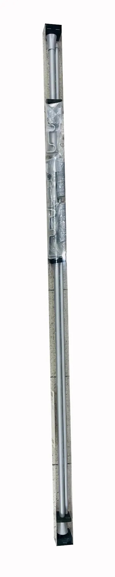 Záclonová souprava stříbrná dvouřadá 160-300 cm* Záclonová souprava stříbrná dvouřadá 160-300 cm*