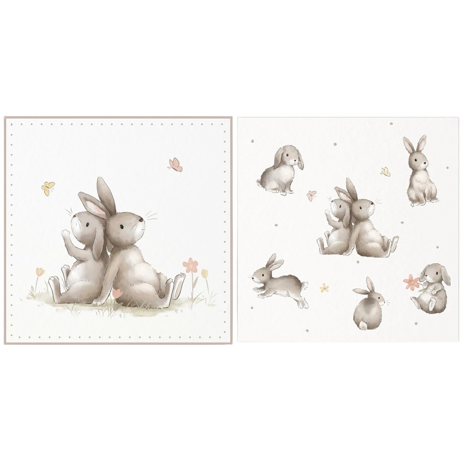 Boltze Ubrousky Knuffi různé druhy 16,5 x 16,5 cm, 20 ks Boltze Ubrousky Knuffi různé druhy 16,5 x 16,5 cm, 20 ks