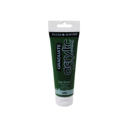 Daler Rowney Akrylová barva GRADUATE zemská zelená, 120 ml Daler Rowney Akrylová barva GRADUATE zemská zelená, 120 ml