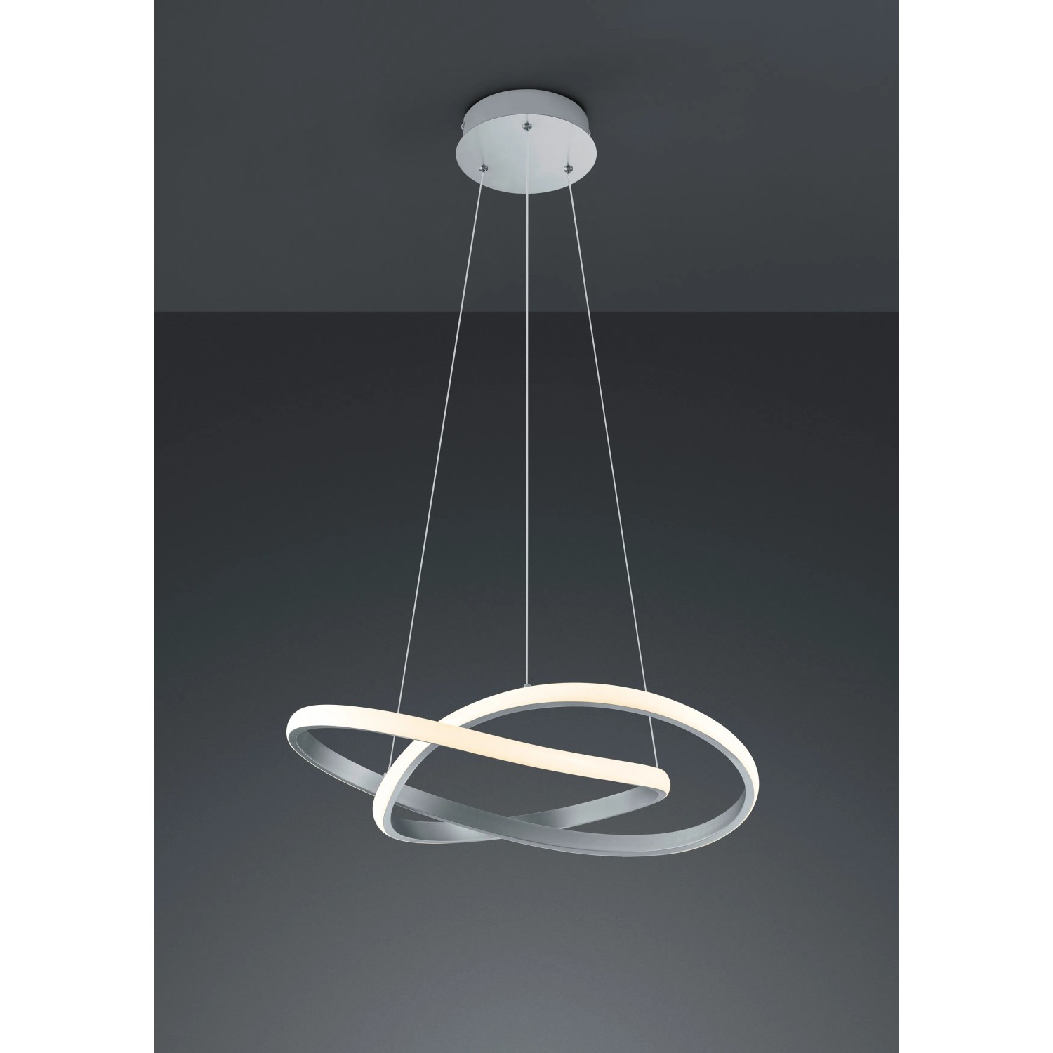 Stropní LED svítidlo Course matný nikl 1bodové 27 W Stropní LED svítidlo Course matný nikl 1bodové 27 W