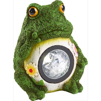 OBI LED solární svítidlo Orune žába zelené - bílé OBI LED solární svítidlo Orune žába zelené - bílé