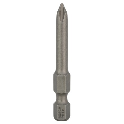 Šroubovací bit Bosch Extra Hard PH1, 49 mm, vhodný pro běžné šroubování. Šroubovací bit Bosch Extra Hard PH1, 49 mm, vhodný pro běžné šroubování.