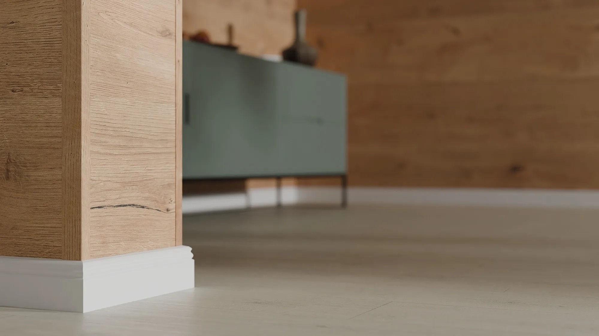 Egger Decowall obklad stěny DO008 Loveland dub, detailní pohled na panely na stěně. Egger Decowall obklad stěny DO008 Loveland dub, detailní pohled na panely na stěně.