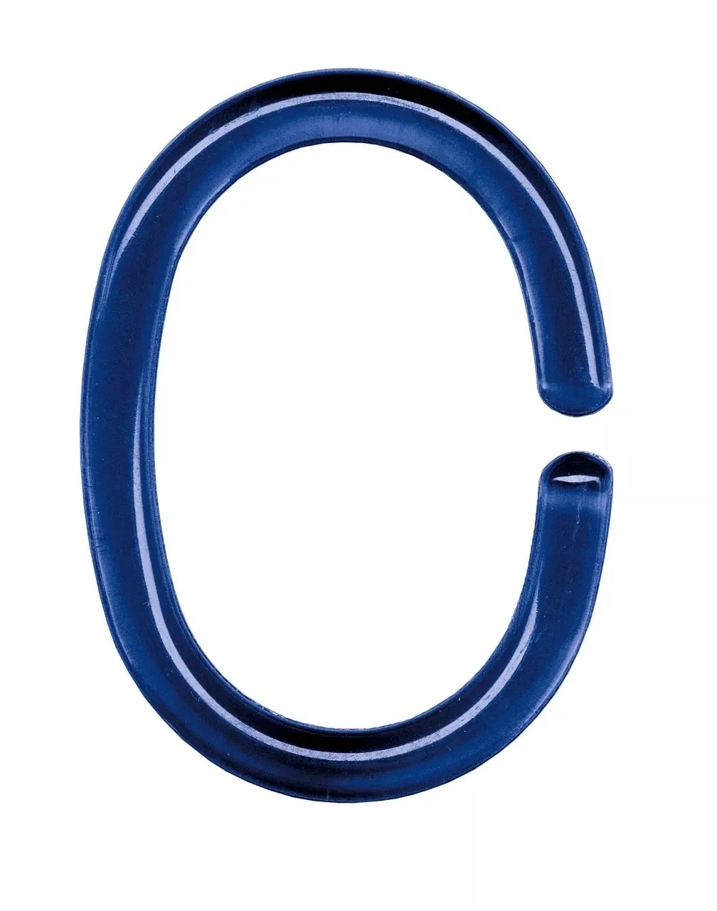 Kleine Wolke Kroužky pro sprchové závěsy tmavě modré, 12 ks Kleine Wolke Kroužky pro sprchové závěsy tmavě modré, 12 ks