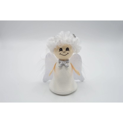 BD-Tova Figurka anděl se zvonkem, různé barvy, 1 ks, 11 cm BD-Tova Figurka anděl se zvonkem, různé barvy, 1 ks, 11 cm