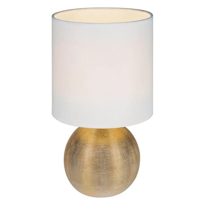 OBI Stolní lampa Pomonte zlatá 1 x E14 max. 40 W, 16 x 16 x 29 cm OBI Stolní lampa Pomonte zlatá 1 x E14 max. 40 W, 16 x 16 x 29 cm