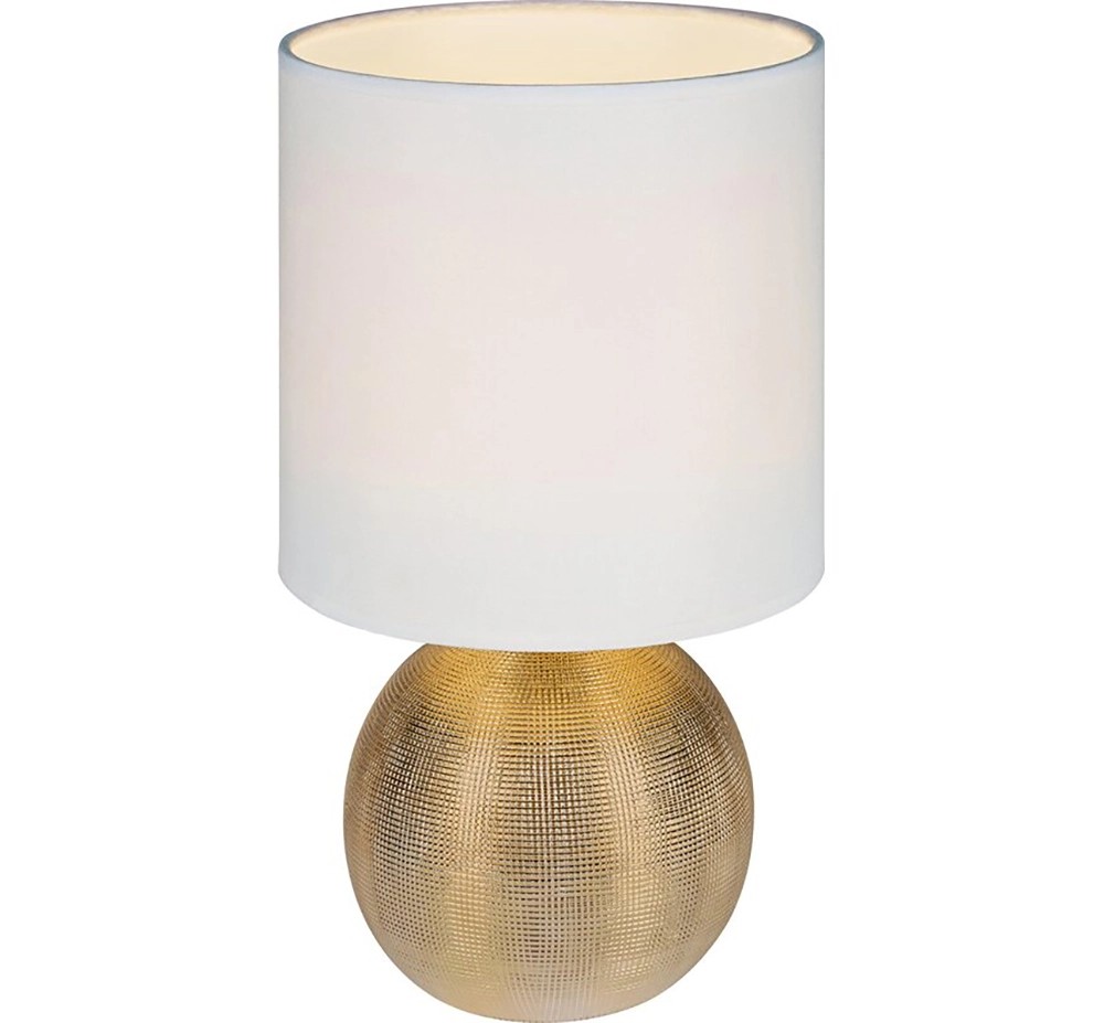 OBI Stolní lampa Pomonte zlatá 1 x E14 max. 40 W, 16 x 16 x 29 cm OBI Stolní lampa Pomonte zlatá 1 x E14 max. 40 W, 16 x 16 x 29 cm