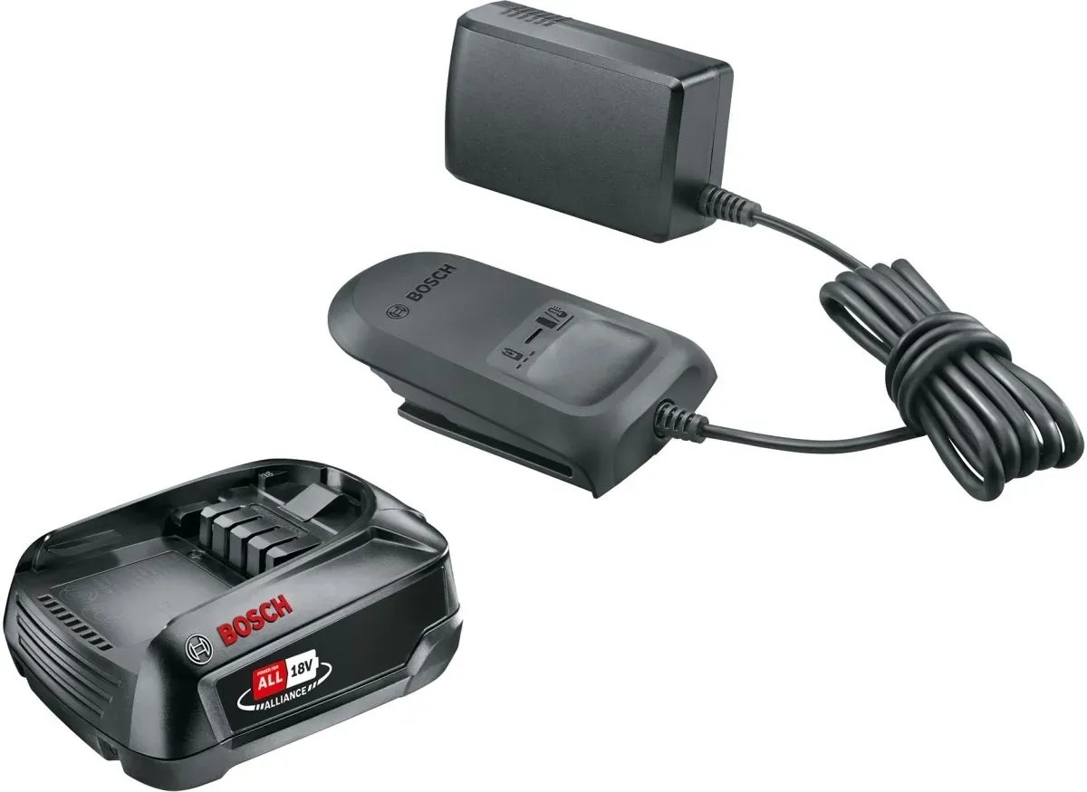 Bosch Startovací sada 18 V (PBA 18V 2,5 Ah W-B a AL 18V-20) Bosch Startovací sada 18 V (PBA 18V 2,5 Ah W-B a AL 18V-20)