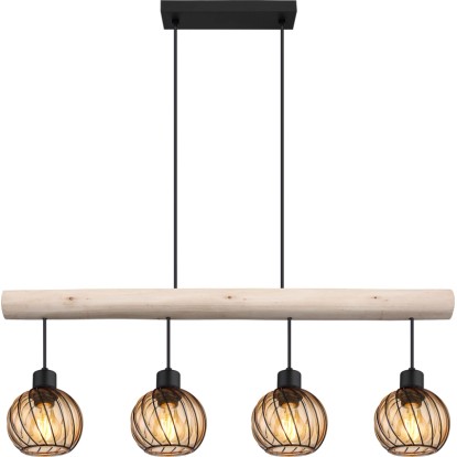 GLOBO Závěsné svítidlo PAULO E27 15 W 820 x 130 x 1200 mm GLOBO Závěsné svítidlo PAULO E27 15 W 820 x 130 x 1200 mm