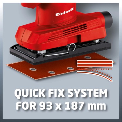 Einhell TC-OS 1520 vibrační bruska s brusným papírem a suchým zipem. Einhell TC-OS 1520 vibrační bruska s brusným papírem a suchým zipem.