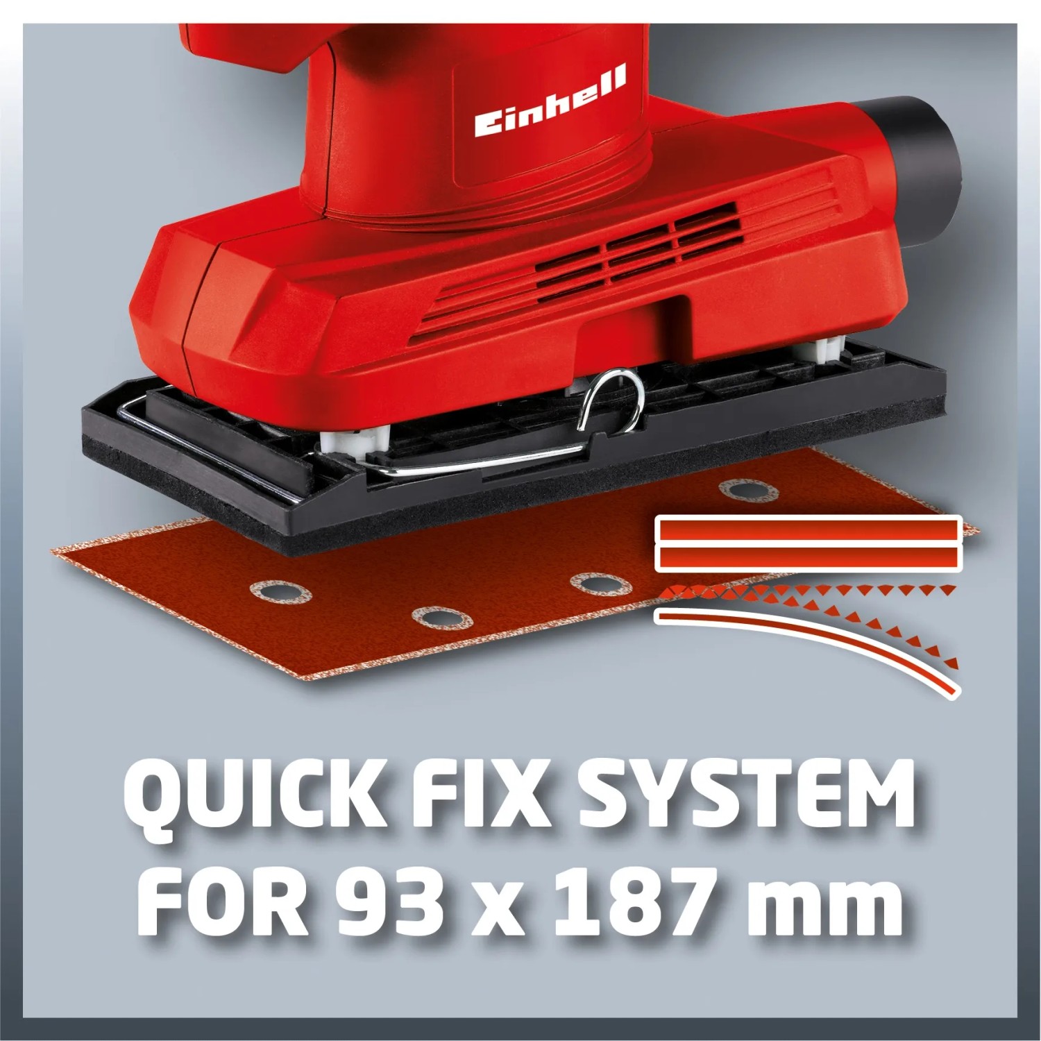 Einhell TC-OS 1520 vibrační bruska s brusným papírem a suchým zipem. Einhell TC-OS 1520 vibrační bruska s brusným papírem a suchým zipem.