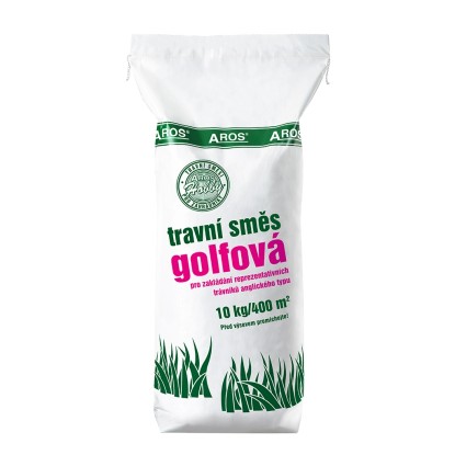 Aros Travní směs golfová 10 kg/400 m2 Aros Travní směs golfová 10 kg/400 m2