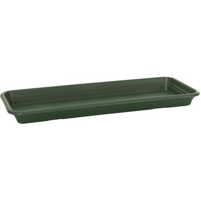 Florus Miska pod truhlík Universal S, tmavě zelená, 40 x 15 x 3 cm Florus Miska pod truhlík Universal S, tmavě zelená, 40 x 15 x 3 cm