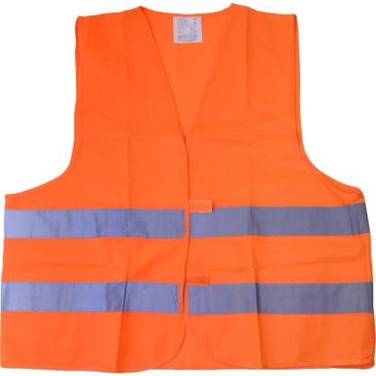 COMPASS Výstražná reflexní vesta XL oranžová COMPASS Výstražná reflexní vesta XL oranžová