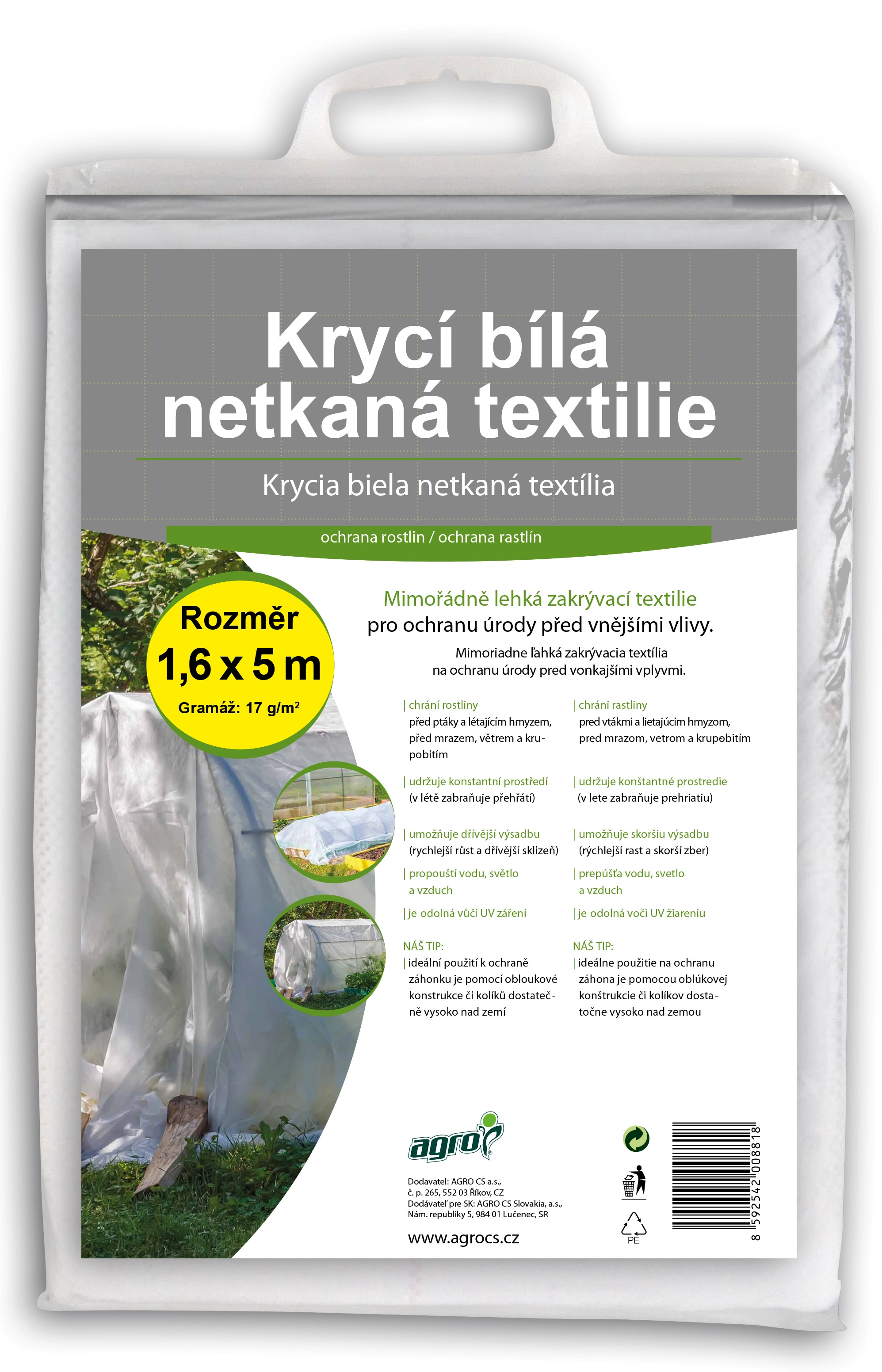 Agro Kryc Netkan Textilie B L X M Koupit V Obi