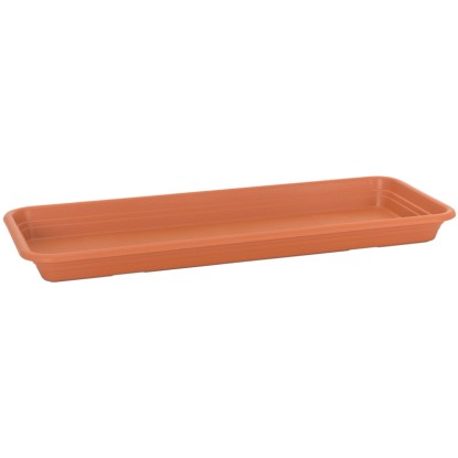 Florus Miska pod truhlík Universal S, terakota, 40 x 15 x 3 cm Florus Miska pod truhlík Universal S, terakota, 40 x 15 x 3 cm