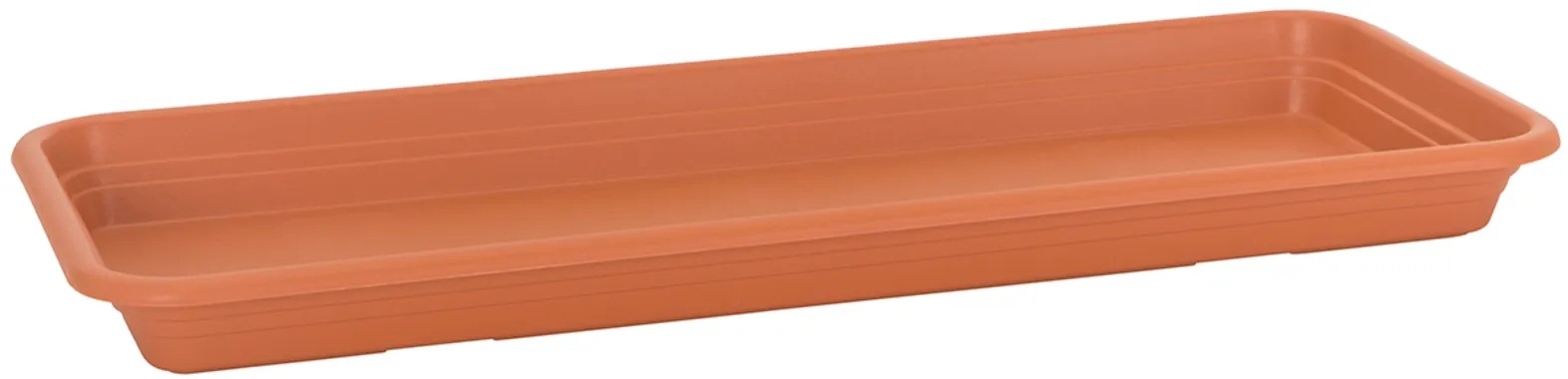 Florus Miska pod truhlík Universal S, terakota, 40 x 15 x 3 cm Florus Miska pod truhlík Universal S, terakota, 40 x 15 x 3 cm