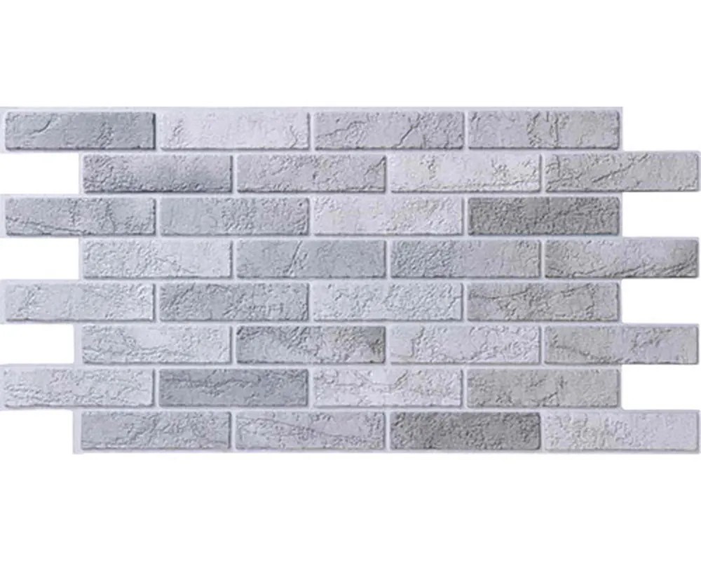 t.b.t. Dekorační panel vzhled kamene, šedo-bílý, pro design stěn. t.b.t. Dekorační panel vzhled kamene, šedo-bílý, pro design stěn.