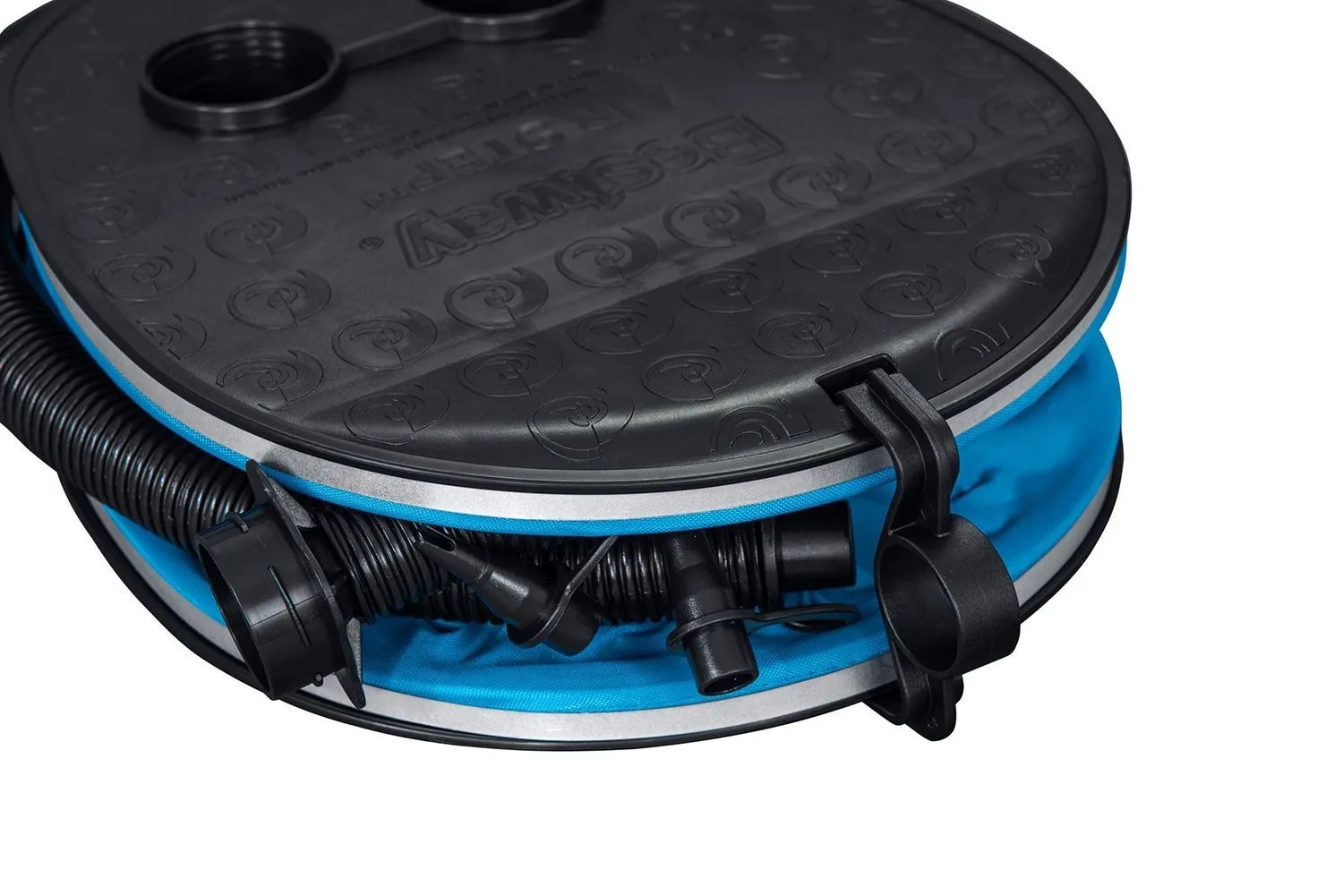 Nožní pumpa Bestway Air Step Pro, 1 600 ml, s hadicí a adaptéry pro nafukování matrací. Nožní pumpa Bestway Air Step Pro, 1 600 ml, s hadicí a adaptéry pro nafukování matrací.