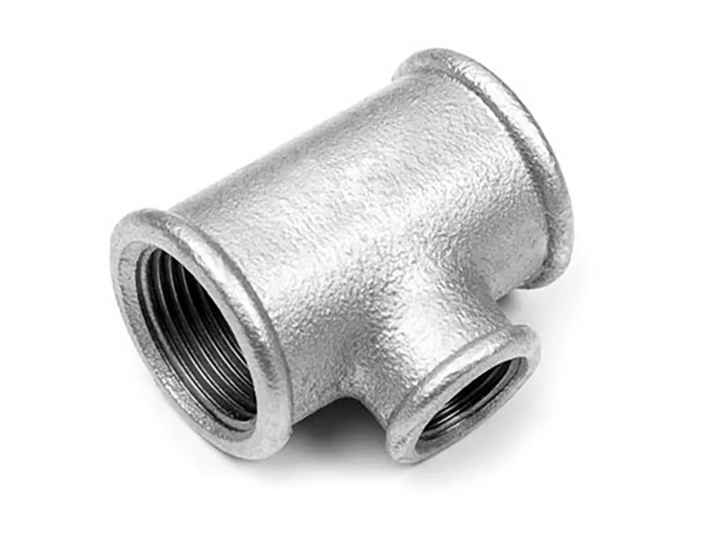 T-kus č. 130R, 1"x1/2" pozinkovaný T-kus č. 130R, 1"x1/2" pozinkovaný