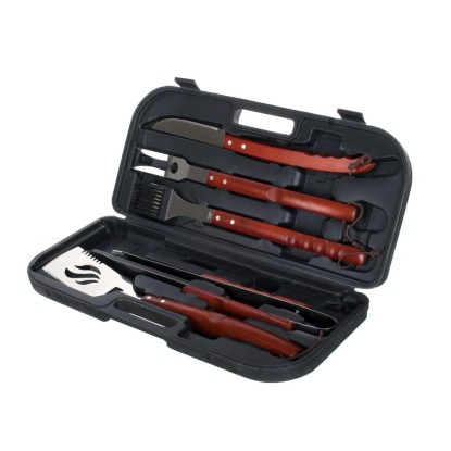 Souprava na grilování BBQ v kufříku, 5 ks Souprava na grilování BBQ v kufříku, 5 ks