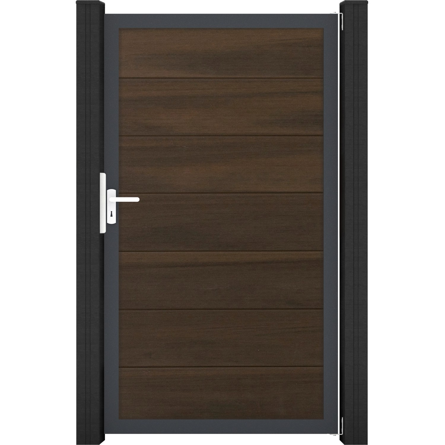 GroJaSolid Grande Branka koextr. vlašský ořech/antracit DB703, 100 x 180 cm GroJaSolid Grande Branka koextr. vlašský ořech/antracit DB703, 100 x 180 cm