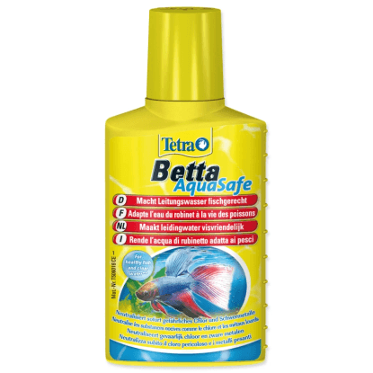 Tetra Roztok k úpravě vody v akváriu Betta AquaSafe 100 ml Tetra Roztok k úpravě vody v akváriu Betta AquaSafe 100 ml